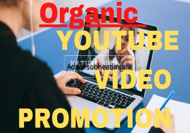 Fast organic YouTube video promotion with music marketing