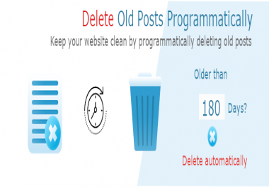 Auto delete old Posts Programmatically