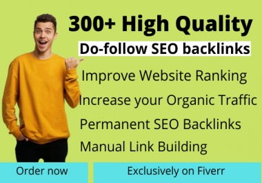 I will do high quality SEO backlink,  authority link building for google ranking