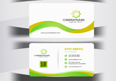 I will design creative business card for you.