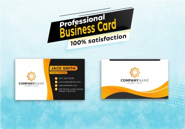 I will provide business card design service