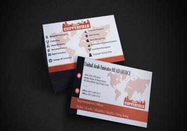 I will design outstanding business card design in 24 hours