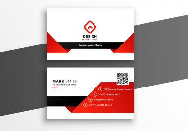 I will do a professional business card for your company