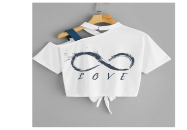 I will design ATTRACTIVE customized t-shirts for you