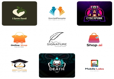 I am a professional logo designer,  I will design Morden and unique logo design as you want.