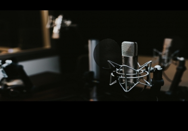 record a Voiceover of 200 words for your project