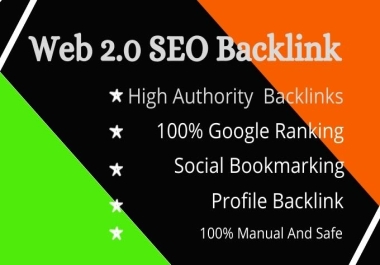 I will do web 2 0 high authority backlinks
