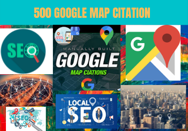 I will Originate 500 map citation for local seo