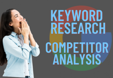 Keyword research and competitor analysis for your busniess