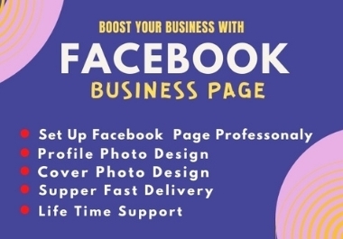Create and design facebook business page professionally