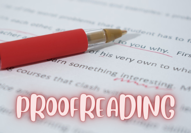I Will Proofread Your Content Effectively