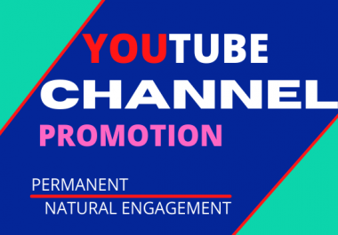 I will do super fast organic You tube promotion in the USA for super growth