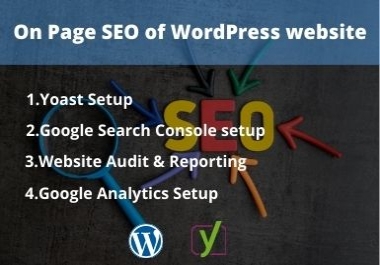 I will do On-Page SEO for your WordPress website