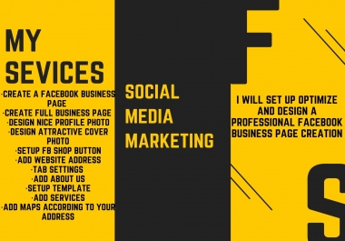 I will design and manage your Facebook page