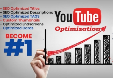 I will do youtube account SEO and video promotion