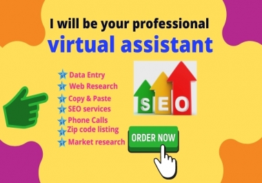 I will be your innovative virtual assistant expert