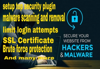 I will do wordpress security and free install SSL certificate