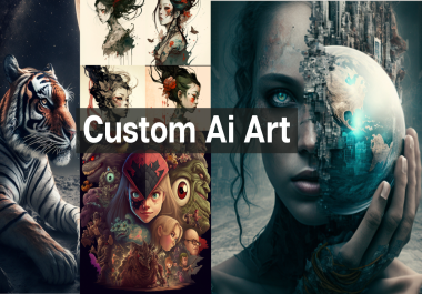 I will Transform Your Imagination into AI Art,  Custom Creations with Midjourney