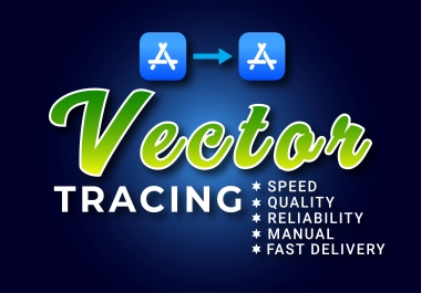 I will vectorize logos or images into vector