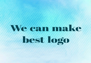 we can make a logo in short time