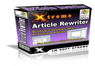 Xtreme article Rewriter software