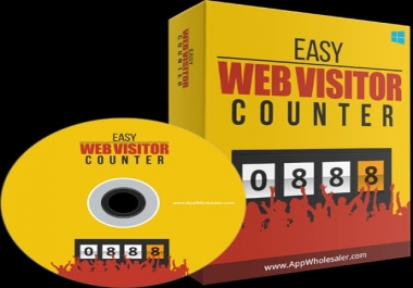 Easy web visitor counter software
