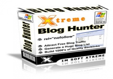 Xtreme blog hunter marketing software