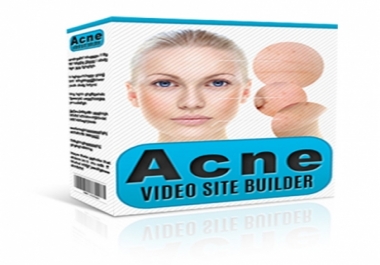 Acne Video Site Builder is a cool,  new,  EASY way to build SEO-friendly Acne Video Sites featuring Ad