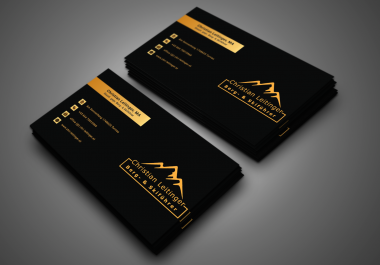 I will do design luxury business and minimalist logo card in 24 hour