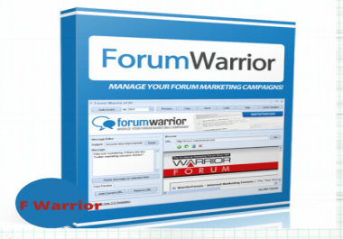 Forum Warrior software for Forum marketing