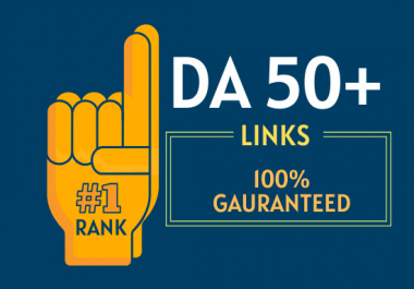 Get 100 DA 50+ Dofollow High Quality PBN Baclinks For top Rank on Google