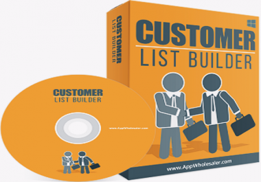 Custmer list builder software amazing groth