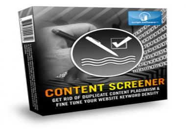 Introducing Content Screener This software helps to check on your freelance writers work.