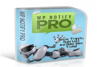 WP Notify Pro &ndash Boost Traffic,  Build Lists And Make Sales Today