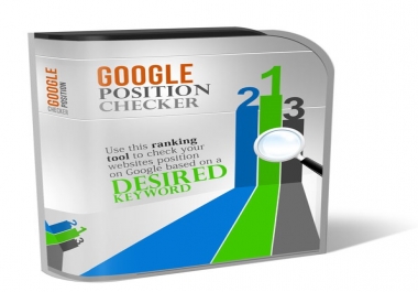Google Position Checker is a fantabulous online software
