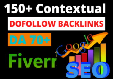 I will 150 high quality dofollow SEO Contextual backlinks