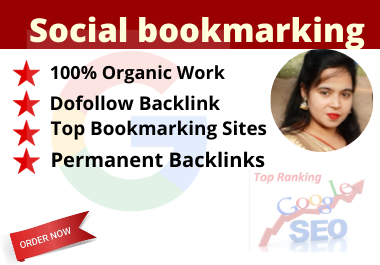 I will do 40 Social Bookmarking Submissions with high DA,  PA Backlinks