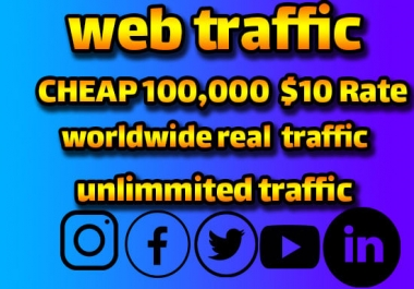 Organic web 3000+ traffic promotion for websites