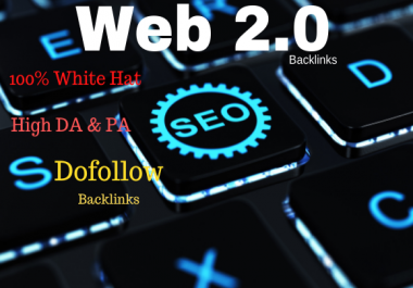 I will manually 50 high authority web 2 0 backlinks