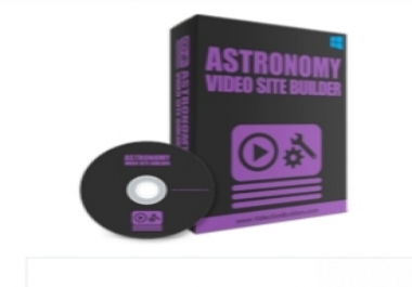ASTRONOMY VIDEO SITE BUILDER NEW SITE