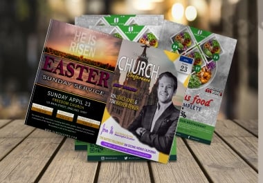 I will design flyers for your business,  event,  and party