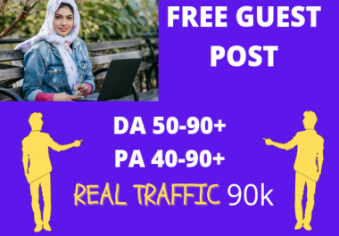 I will do 10 free guest posts on 80 da pa google news approved site