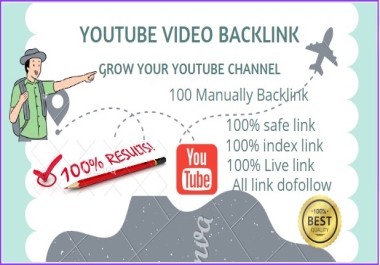 I will do Create 500 video dofollow Backlink manually