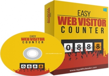 Easy web visitor counter viral