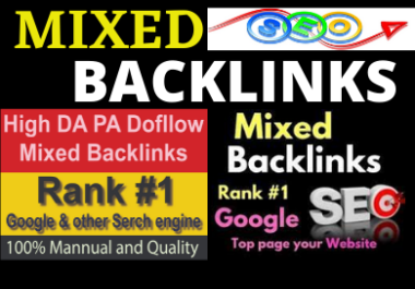 I Will Do 80 Mixed Backlinks On High Authority Do Follow Link Building To Rank Your Website