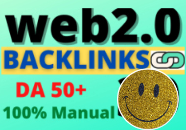 I'll build 30 Web 2 0 Backlinks to rank up your website on search engine