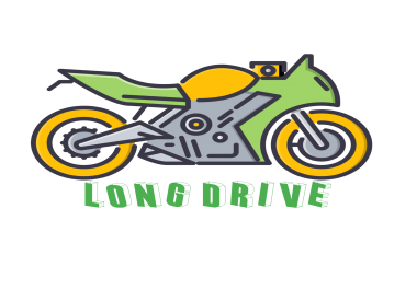 Readymade Logos Long Drive Bike for Business flyer business card