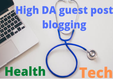 I will do high da guest post blogging