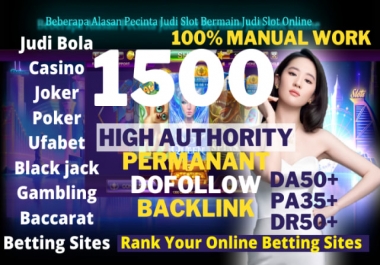 1500 jodi bola casino web 2.0 pbn dofollow backlinks buy 2 get 1 free