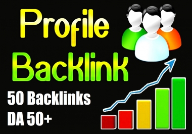 I will do 50 DOFOLLOW high DA PA profile backlinks